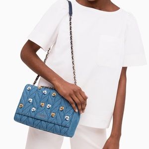 Kate Spade Briar Lane Quilted Denim medium